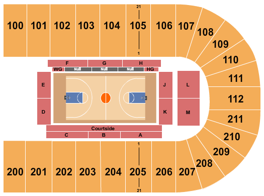 NRG Arena Harlem Globetrotters Seating Chart